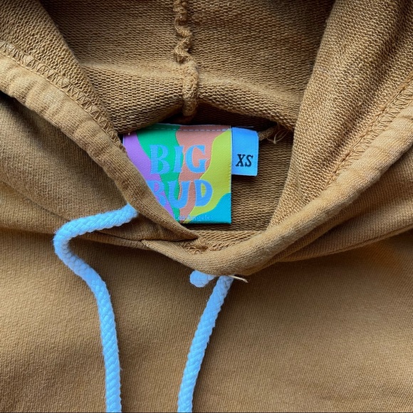 Big Bud Press Tie Dye and Marigold Hoodie Pullover Sweatshirts Size XS - Picture 2 of 6